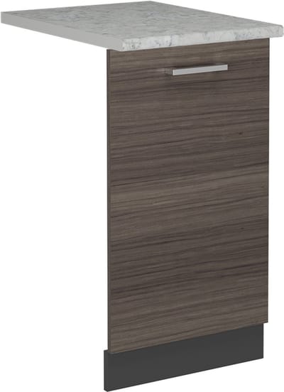 Vicco R-Line Vaatwasserfrontpaneel – 45 cm, WB Marmer Edel grijs
