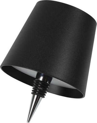 Countryfield - Lamp - touch flessenkork - LED Lux zwart
