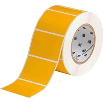 Brady THT-19-423-1-YL label polyester glanzend geel 76,20 x 50,80 mm (origineel)