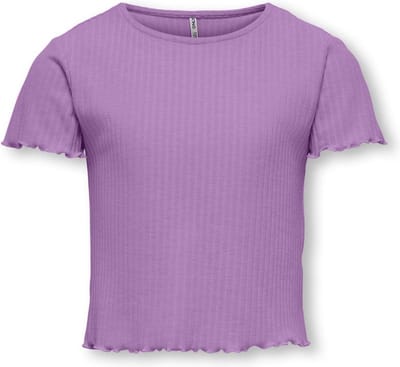 ONLY KOGNELLA S/S O-NECK TOP NOOS JRS Meisjes Top - African Violet