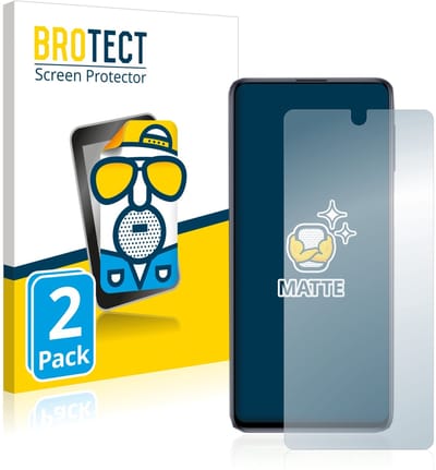 BROTECT - Screenprotector voor Samsung Galaxy M31s - Folie Beschermfolie matte 2 Stuks