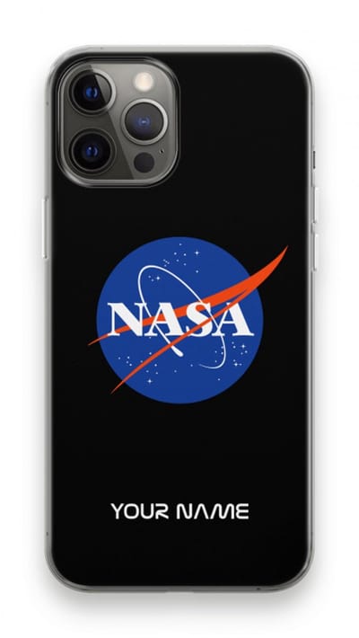 Gepersonaliseerd - Case Company® - Hoesje geschikt voor iPhone 12 Pro Max hoesje - NASA - Soft Cover Telefoonhoesje - Bescherming aan alle Kanten en Schermrand