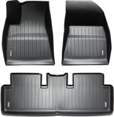 Tesla Model 3 Highland Premium Rubber Mattenset – Interieur Accessoires Nederland België