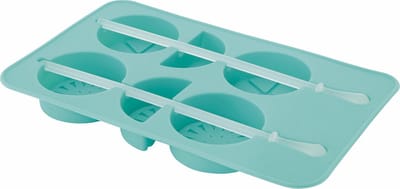 Dotz Ijsblokjesvorm - Silicone - Fruit - Aquablauw