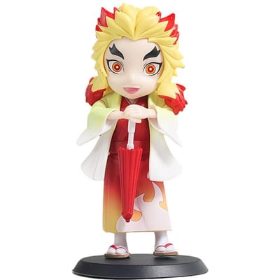 2026 Demon Slayer Blind Box Figuur Plum Rain Serie Kochou Shinobu Tomioka Giyuu Kanroji Mitsuri Desktop Mystery Box Figuur Leuk Cadeau beige
