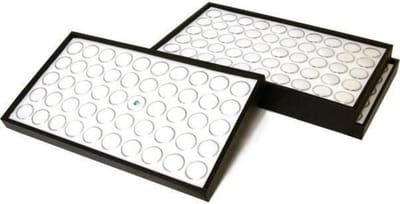 Edelsteen Display Trays - Opbergbakjes - Sieraden Presenteren - Stapelbaar Ontwerp - 150 Potjes - Transparant