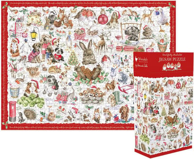 Wrendale - Puzzel - Country Christmas