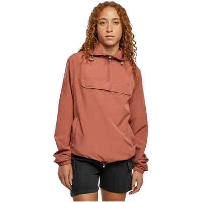 Urban Classics - Basic windbreaker Pullover Jas - XS - Oranje