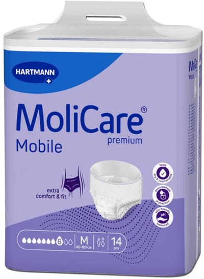 Hartmann MoliCare Mobile 8 druppels Medium - 3 pakken van 14 stuks