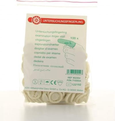 Vingerlingen Latex - Vingercondoom Latex - Vingerling Latex - 100 stuks - XL