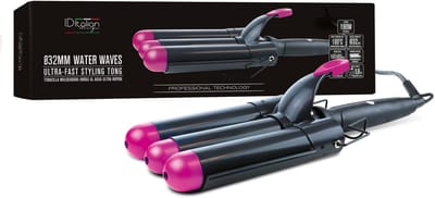 ITALIAN DESIGN ELECTRICAL ITEMS 32MM WATER WAVES, ULTRA-FAST STYLING TONG