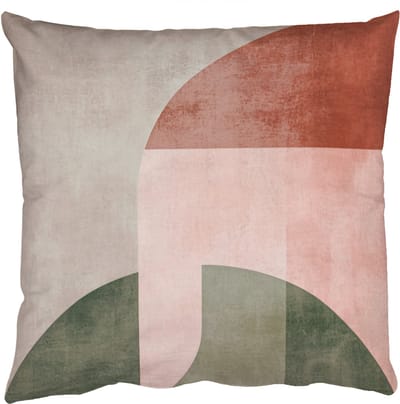 Sierkussens - Kussentjes Woonkamer - 50x50 cm - Cirkel - Abstract - Roze