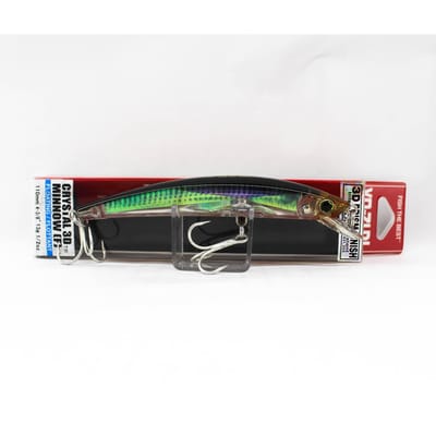 Yo Zuri 3D Crystal Minnow 110 mm drijvend kunstaas F1146-RMT (2053) black