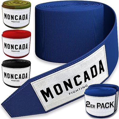 Boksbandages 4m met Duimlus en Brede Klittenbandsluiting - Sportieve Bandage voor Kickboxen, MMA, Muay Thai