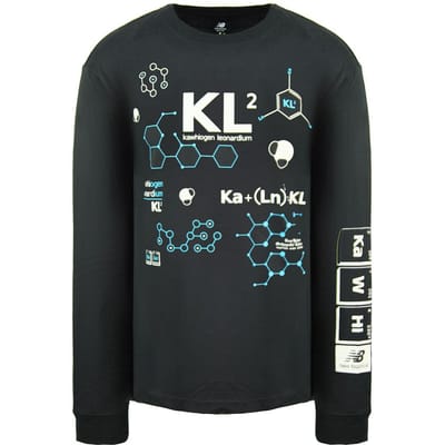 New Balance KL2 Spelelementen Lange Mouw Donkergrijs Heren Top MT03596 PHM