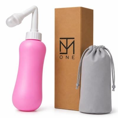 JMT-one Peri Bottle / Bidet Fles – Postpartum Spoelfles & Draagbare Bidet – 450ML – Roze