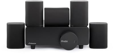 Clruro 5.1 Surround Sound Systeem – Draadloos – WiSA Certified – 24-bit 48 kHz – Scandinavisch Design – Zwart