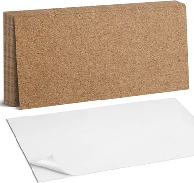 Coloray Plaktegels - Textuur van natuurlijk materiaal Zelfklevende Wandtegels - 40 cm x 20 cm - Bruin Plaktegels - 10 stuks - Rechthoek PVC Tegels - Plaktegels Badkamer - Vloertegels Zelfklevend - Vinyl Tegels Zelfklevend - Portugese Tegels