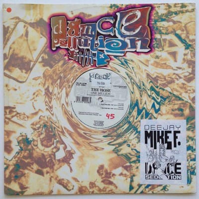 12-inch Plaat HOSE - One Million POLL075 Dance Pollution 1998 Italië Dance & Electronica Gebruikt gray