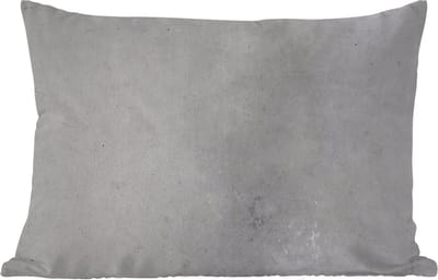 Buitenkussens - Tuin - Verwering - Beton - Structuren - Vintage - Industrieel - Grijs - 50x30 cm