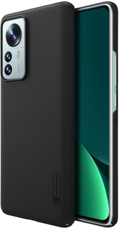 Nillkin Super Frosted Pro Shield Xiaomi 12 Pro Hoesje Zwart