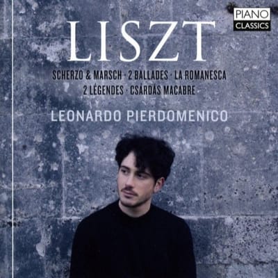 Leonardo Pierdomenico - Liszt: Scherzo & Marsch, 2 Ballades, La Romanesca, 2 Légendes, Csárdás macabre (CD)