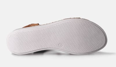 Hush Puppies Dames Sandaal | Cognac | Maat: 37