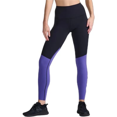 2xu Form Splice Hi-rise Comp Leggings Zwart,Paars XL Vrouw