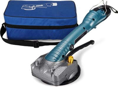 Happyment® Elektrische tegelzuignap - Tegellifter - Draadloos - Krachtige tegeldrager - Glasdrager - 45KG - 12000 r/min - Kerstcadeau