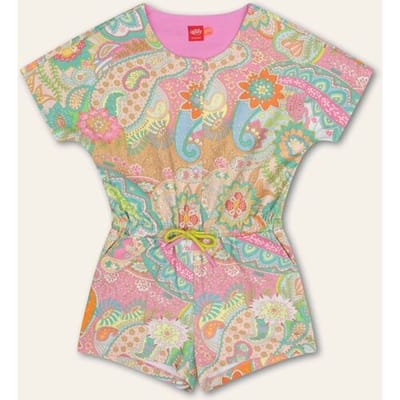 Oilily Pippz Onesie- maat110/5yr Prism Roze