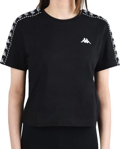 Kappa Inula T-Shirt 309090-19-4006, Vrouwen, Zwart, T-shirt, maat: L