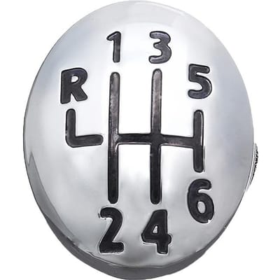 6 Versnellingen Auto Versnellingspookknop Dop Cover Schakelhendel Kop Cover voor Renault Clio Twingo Scenic Megane II 1996-2011 Versnellingspookknop white