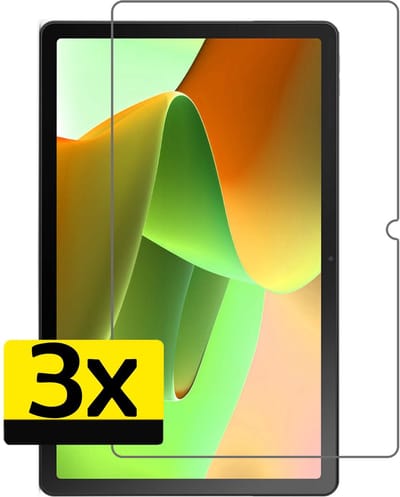 Screenprotector - Geschikt voor Lenovo Tab M10 (3e / 3rd generatie) - 3 Stuks - Extra Sterk - Beschermglas - Gehard Glas - Tempered Glass - Screen Protector