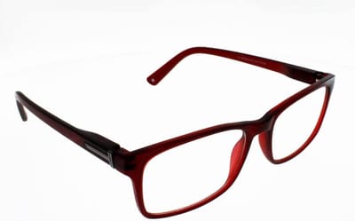 Leesbril Blauwlichtfilter - Leesloep Bril - Bescherming Schermtijd - Volledig Rand Montuur - +2.00 Dioptrie - Rood