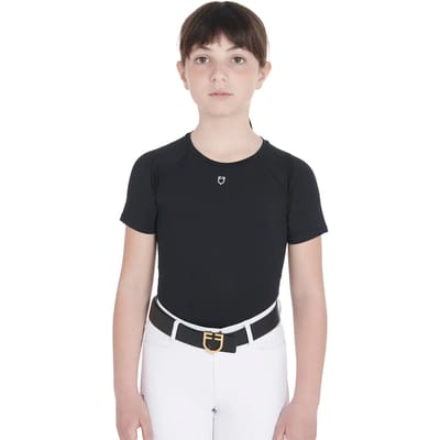 Technisch paardrijshirt voor meisjes Equestro
