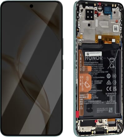Honor, Originele Honor 200 LCD Touchscreen Chassis Batterij 5200mAh, Groen