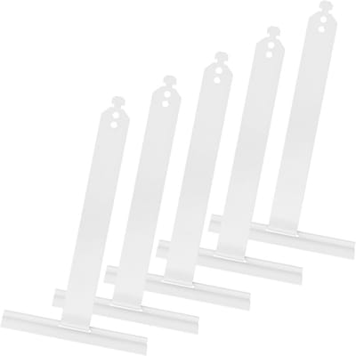 Rolluik Ophangveren - Zekeringsveren Staal - Rolluik Bevestiging - Zwaluwstaart Bevestiging - 100 x 150 mm - Zilver