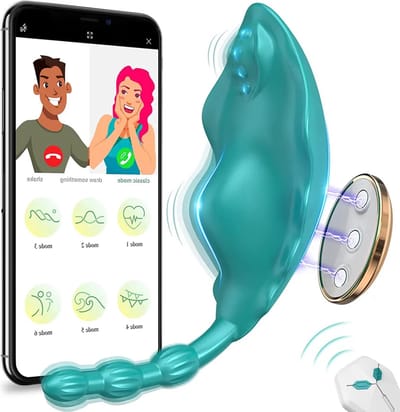 Gloria - Draagbare vibrator - slip vibrator - Vibrator & Dildo - Krachtige Luchtdruk - Perfecte G-Spot Stimulator & Clitoris - Sex Toys en Vibrators voor Vrouwen en Koppels - Fluisterstil & Discreet Bezorgd - Erotiek Seksspeeltjes – Erotiek – anaal s