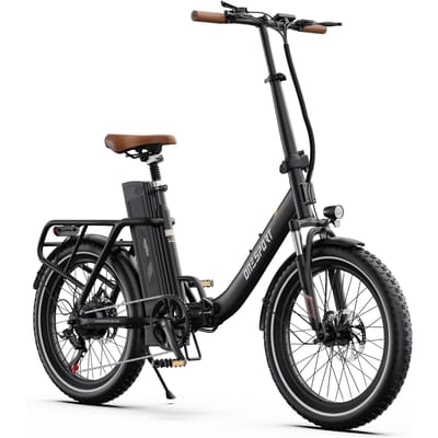 Vélo électrique ONESPORT OT16 Pneus 20  Moteur 250W Batterie 48V 17Ah marron