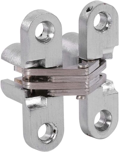 180 Graden Verborgen Scharnier van Zinklegering voor Vouwdeuren en Kasten - Ideaal voor Meubelontwerp en Verbeterde Functionaliteit (43.7mm)