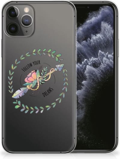 Apple iPhone 11 Pro Telefoonhoesje met Naam Boho Dreams