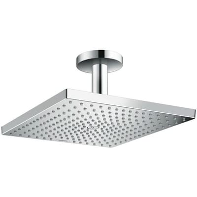 hansgrohe Raindance Square 300 1jet hoofddouche - Met plafondaansluiting 100 mm - 1 straalsoort - diameter hoofddouche 300 mm
