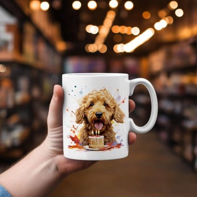 Beker cadeau voor haar of hem, kerst, verjaardag, honden liefhebber, zus, broer, vriendin, vriend, collega, moeder, vader, hond