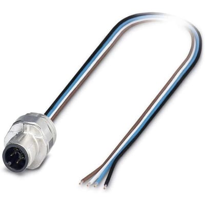 Phoenix Contact 1530595 Sensor/actuator inbouwconnector M5 Aantal polen (sensoren): 4 Stekker, inbouw 0.50 m 1 stuk(s)