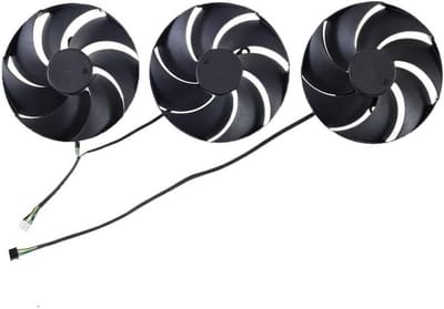 Videokaart Ventilator - Koeler - Grafische Kaart Koeling - 4-Pins Connector - 95mm - Groen