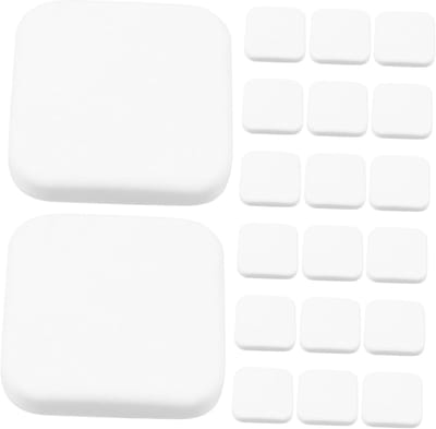 Deurstopper Set - Muurprotectie - Bescherming Muren - Zachte Siliconen - 20 Stuks - Wit