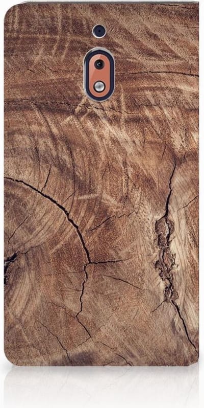 Nokia 2.1 2018 Book Wallet Case Tree Trunk