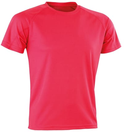 Spiro Heren Aircool T-Shirt (Superroze)