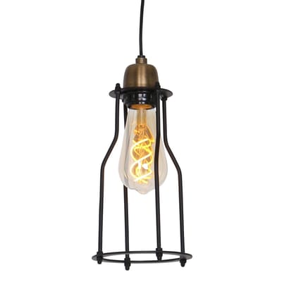 Light & Living MARCIA Hanglamp Hanglamp Zwart
