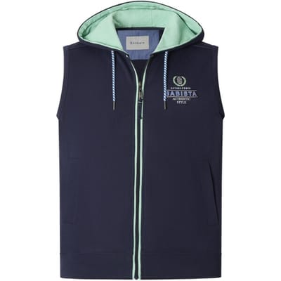 Babista herren Sweatbodywarmer - 48/50 - donkerblauw - Plus Size